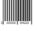 Barcode Image for UPC code 00000000042253