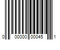 Barcode Image for UPC code 000000000451