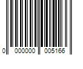 Barcode Image for UPC code 0000000005166