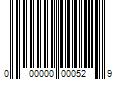 Barcode Image for UPC code 000000000529