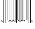 Barcode Image for UPC code 000000000758