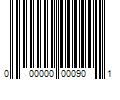 Barcode Image for UPC code 000000000901