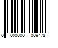 Barcode Image for UPC code 0000000009478