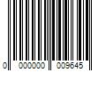 Barcode Image for UPC code 0000000009645