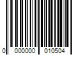 Barcode Image for UPC code 0000000010504