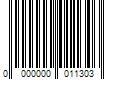 Barcode Image for UPC code 0000000011303