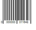 Barcode Image for UPC code 0000000011648