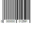 Barcode Image for UPC code 0000000012591