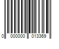 Barcode Image for UPC code 0000000013369