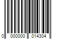 Barcode Image for UPC code 0000000014304