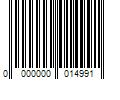 Barcode Image for UPC code 0000000014991