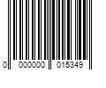 Barcode Image for UPC code 0000000015349