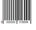 Barcode Image for UPC code 0000000016094. Product Name: 