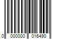 Barcode Image for UPC code 0000000016490