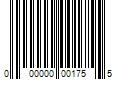 Barcode Image for UPC code 000000001755