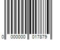 Barcode Image for UPC code 0000000017879