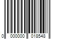 Barcode Image for UPC code 0000000018548