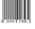 Barcode Image for UPC code 0000000018562