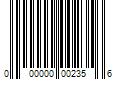 Barcode Image for UPC code 000000002356