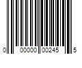 Barcode Image for UPC code 000000002455