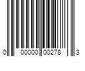 Barcode Image for UPC code 000000002783