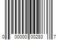 Barcode Image for UPC code 000000002837