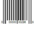 Barcode Image for UPC code 000000002868