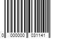 Barcode Image for UPC code 0000000031141