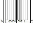 Barcode Image for UPC code 000000003117