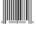 Barcode Image for UPC code 000000003308