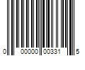 Barcode Image for UPC code 000000003315