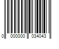 Barcode Image for UPC code 0000000034043