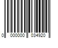 Barcode Image for UPC code 0000000034920