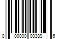 Barcode Image for UPC code 000000003896