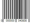 Barcode Image for UPC code 0000000040808