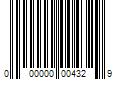 Barcode Image for UPC code 000000004329