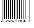 Barcode Image for UPC code 0000000046893