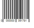 Barcode Image for UPC code 0000000051781