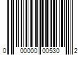 Barcode Image for UPC code 000000005302