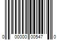 Barcode Image for UPC code 000000005470