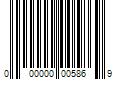 Barcode Image for UPC code 000000005869