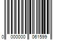 Barcode Image for UPC code 0000000061599