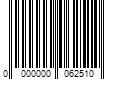 Barcode Image for UPC code 0000000062510