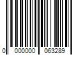 Barcode Image for UPC code 0000000063289