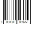 Barcode Image for UPC code 0000000063753