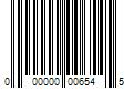 Barcode Image for UPC code 000000006545