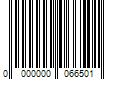 Barcode Image for UPC code 0000000066501