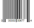 Barcode Image for UPC code 000000006774