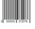 Barcode Image for UPC code 0000000072076