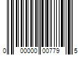 Barcode Image for UPC code 000000007795